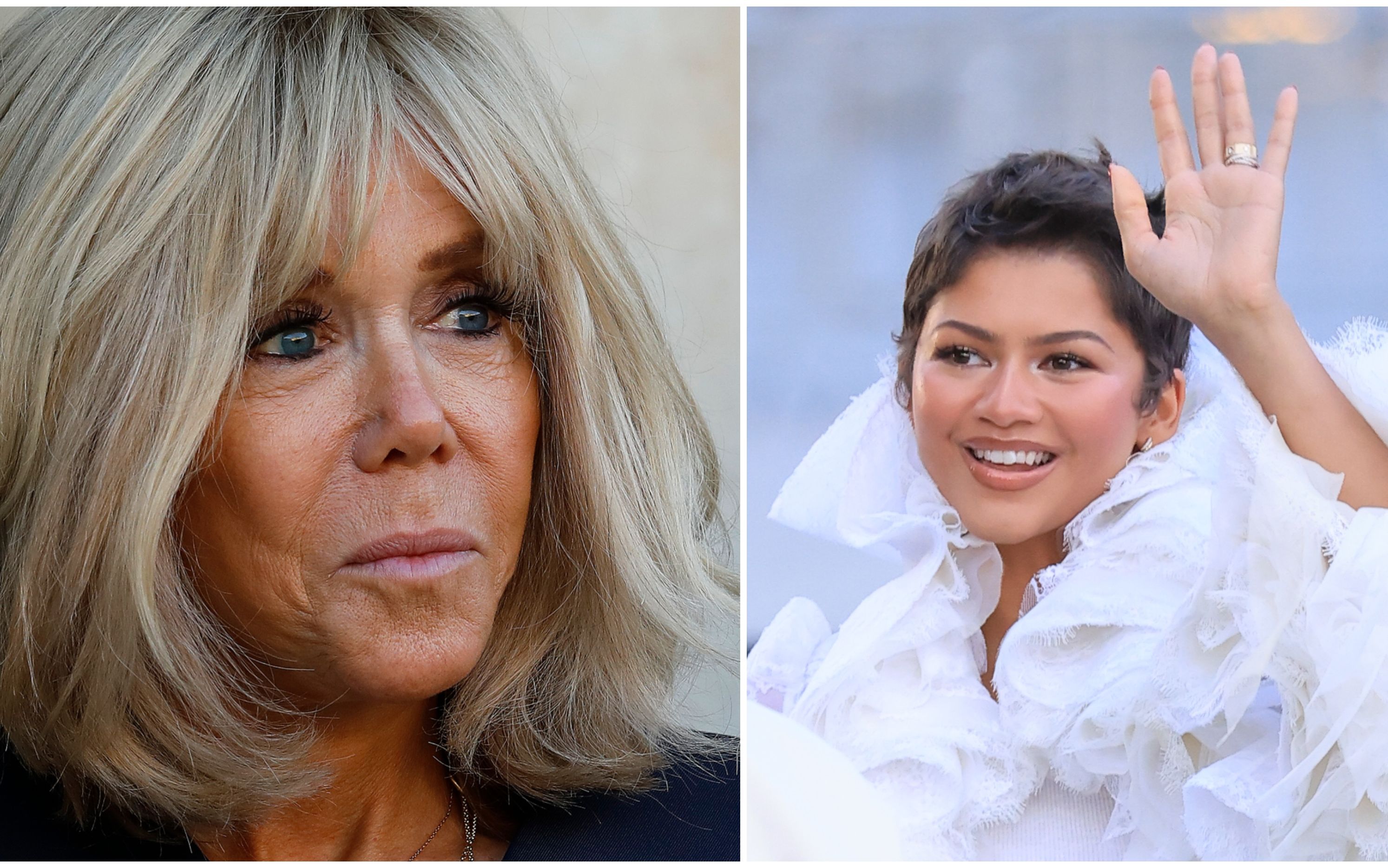 Zendaya, criticată pentru întâlnirea cu Brigitte Macron. Ce a făcut în prezența Primei Doamne a Franței. ”E dureros de privit. Lipsă de maniere”