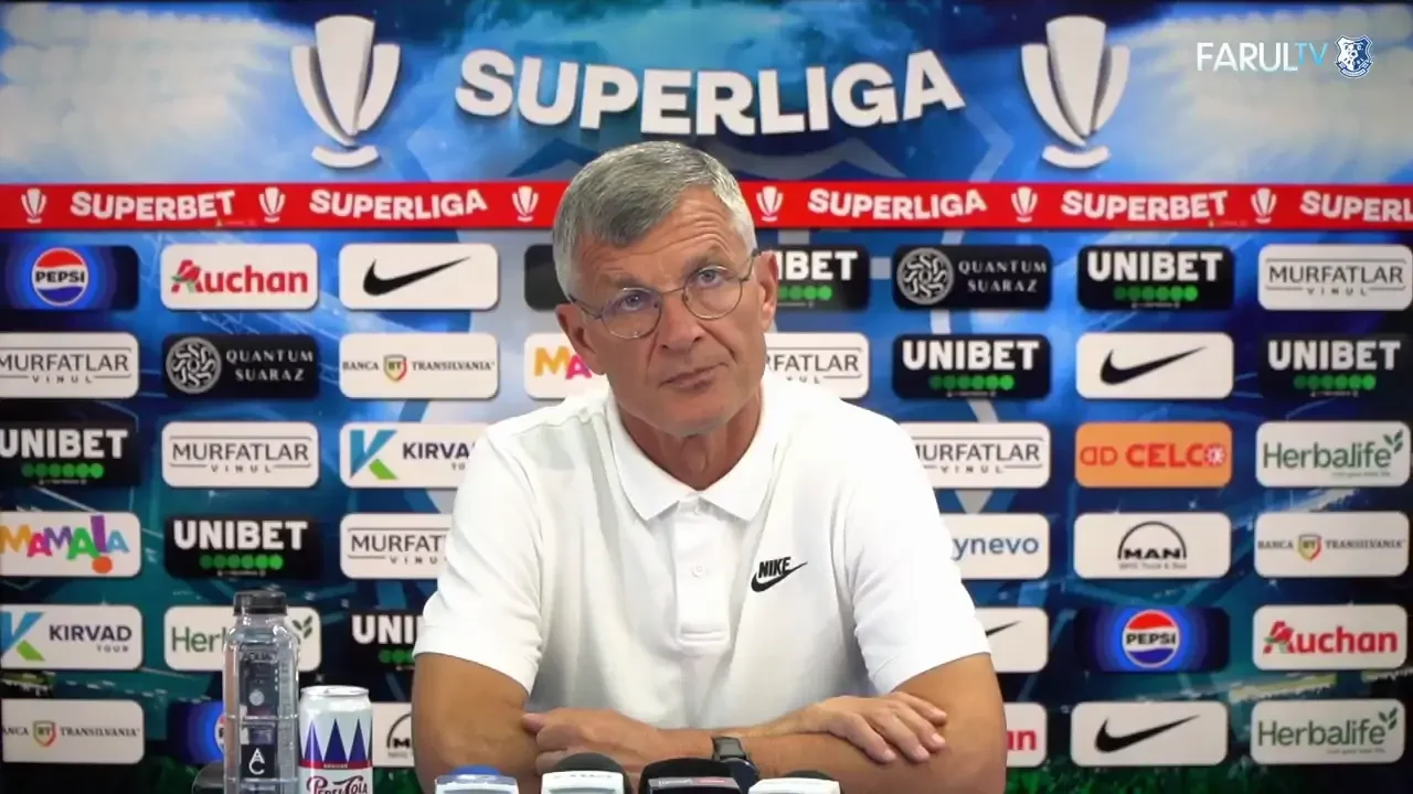 Ce a avut de spus Ioan Ovidiu Sabău după Farul Constanța - Petrolul Ploiești 3-1