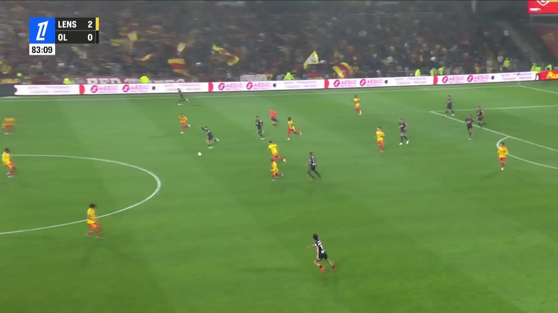 Lens - Lyon | Gazdele rămân în 10, după ce Udol este eliminat direct după un fault dur