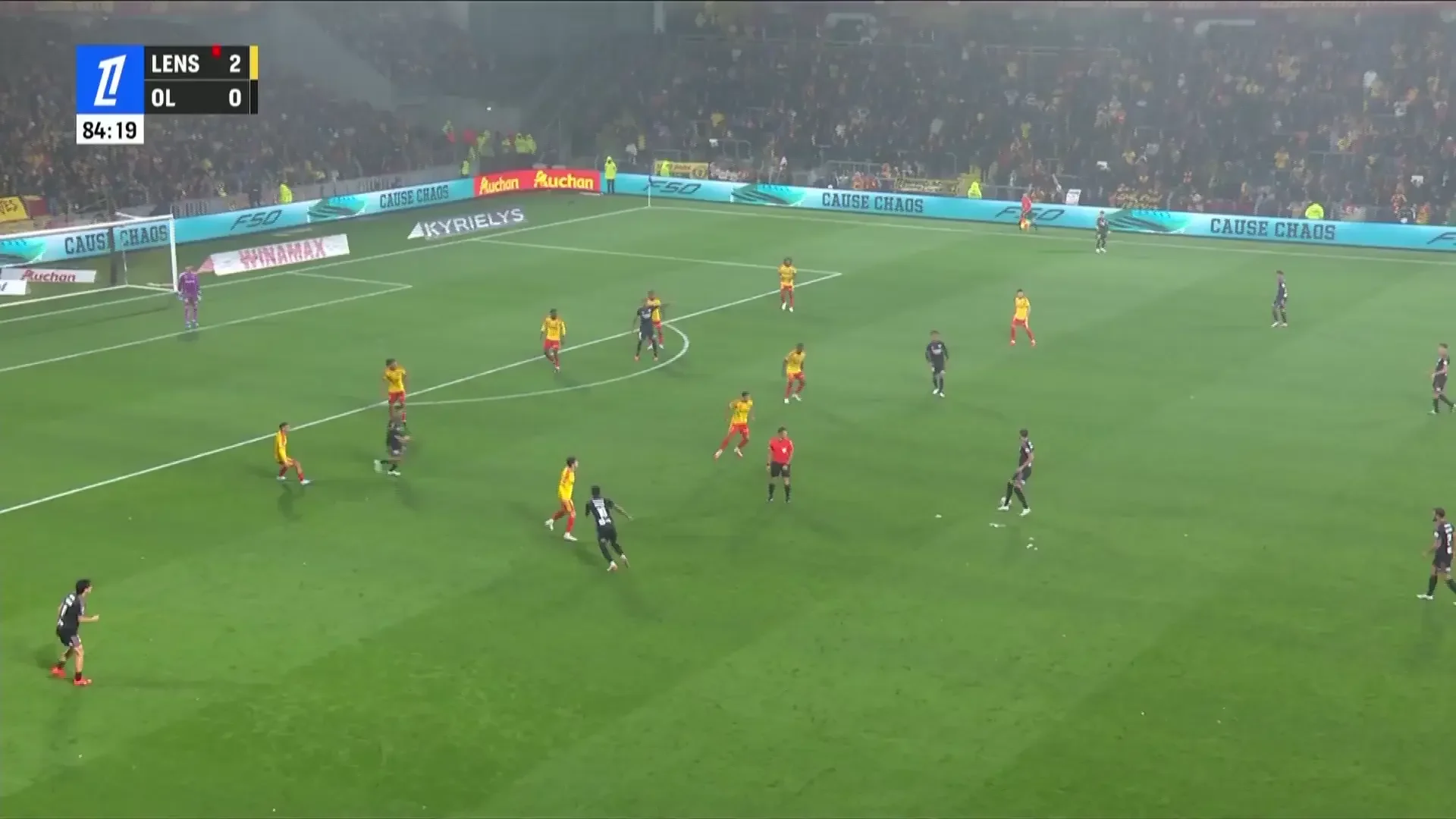 Lens - Lyon | GOOOL LYON! Oaspeții reduc din diferență prin Merah.