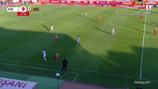FC Botoșani - UTA 1-0, ACUM pe Sport.ro. Sebastian Mailat deschide scorul după o fază controversată