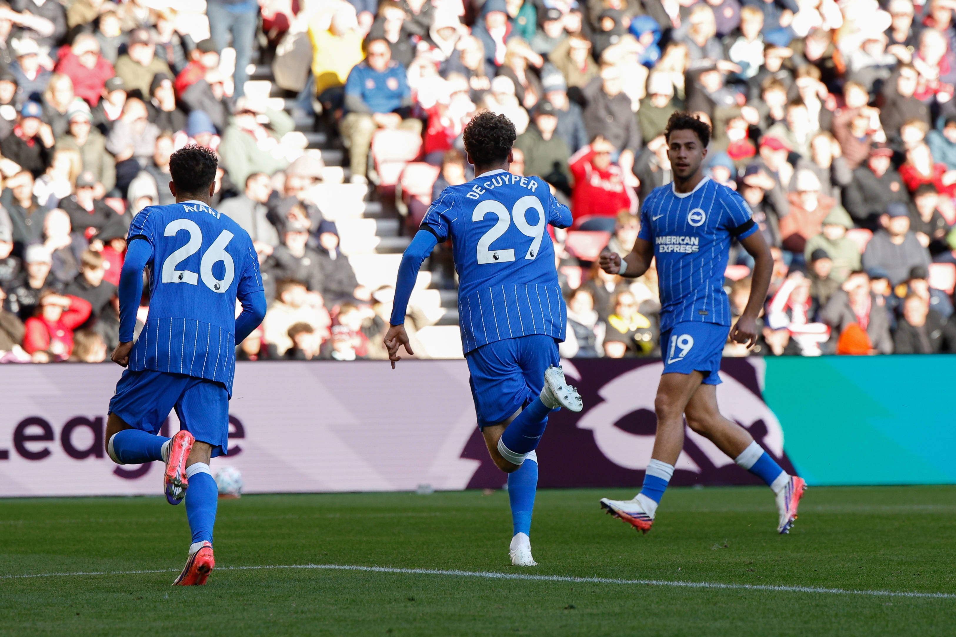 Cu om în minus, Brighton a îmblânzit „Pisicile Negre” și a plecat cu toate punctele de la Sunderland