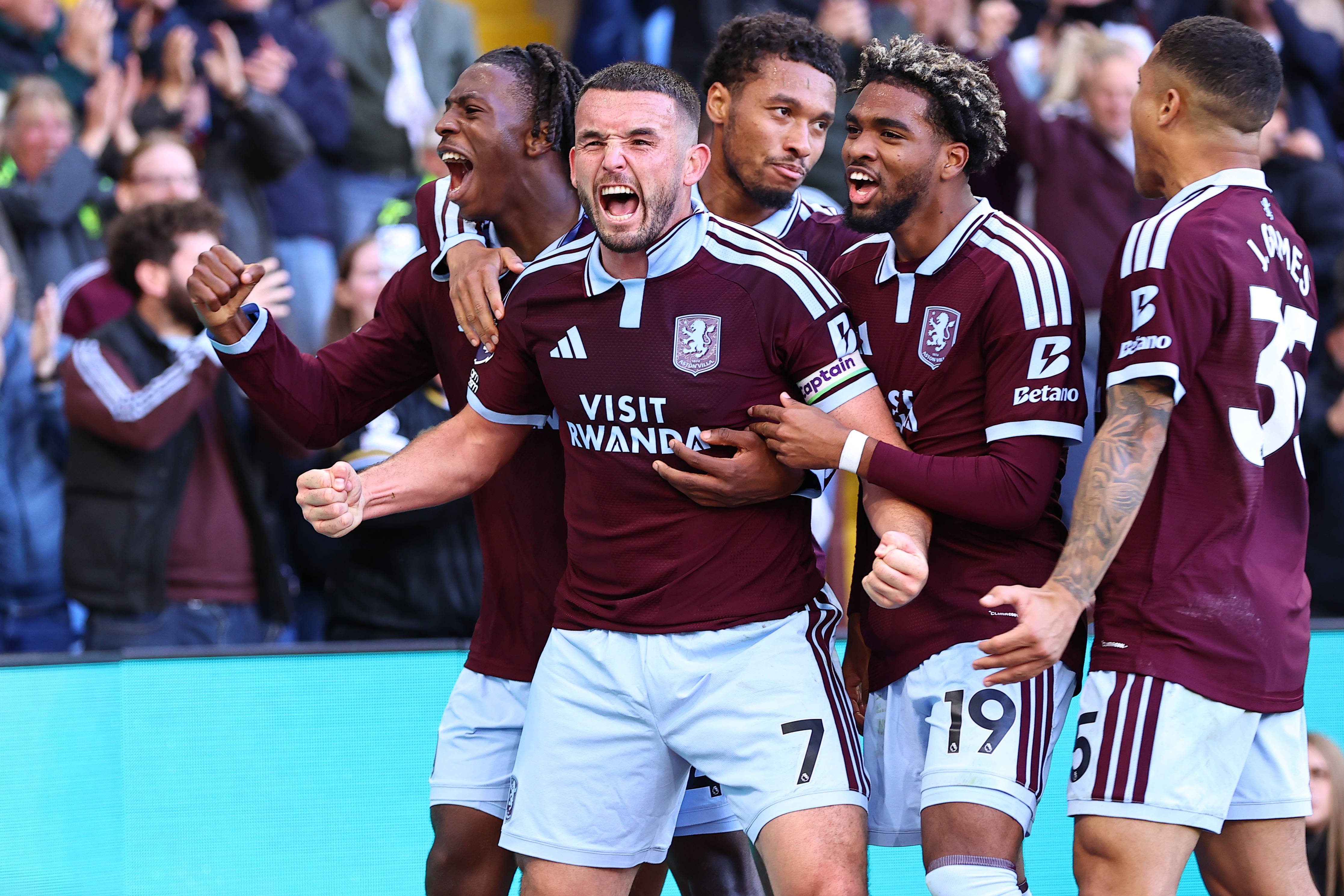 Cât s-a terminat Aston Villa - Brentford, cu gol după gol marcat în fiecare repriză