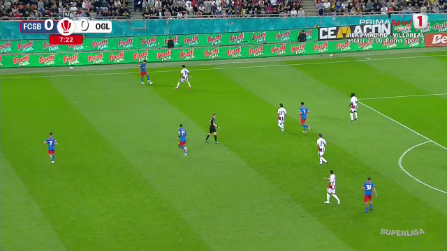 FCSB - Oțelul Galați 0-0, ACUM pe Sport.ro. David Miculescu are prima mare ocazie!