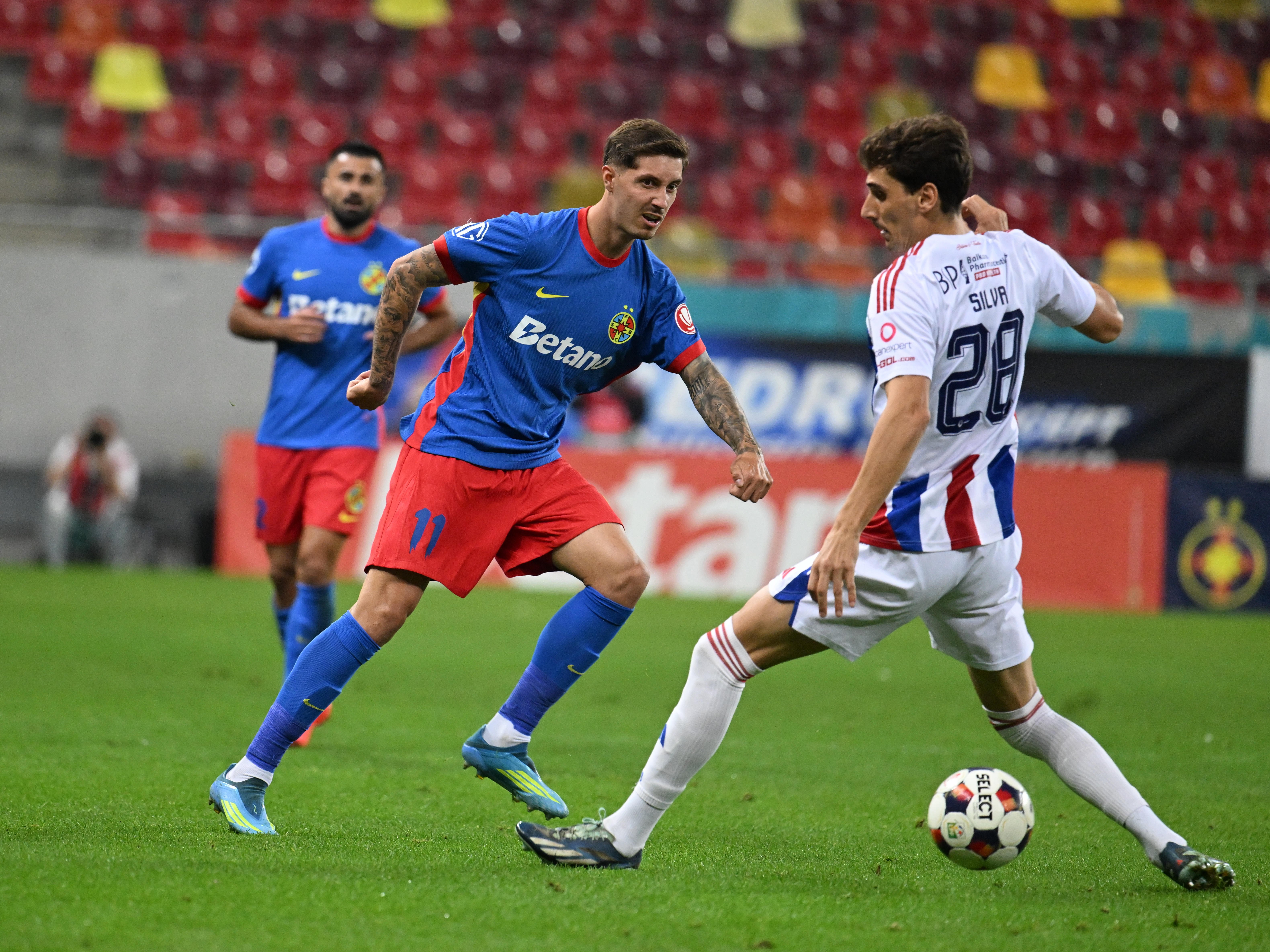 FCSB - Oțelul Galați 0-0, ACUM pe Sport.ro. Gazdele domină steril în primele 30 de minute