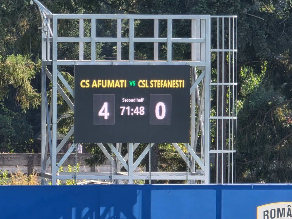 CS Afumați, victorie la scor în derby-ul Ilfovului și sus pe loc de play-off!