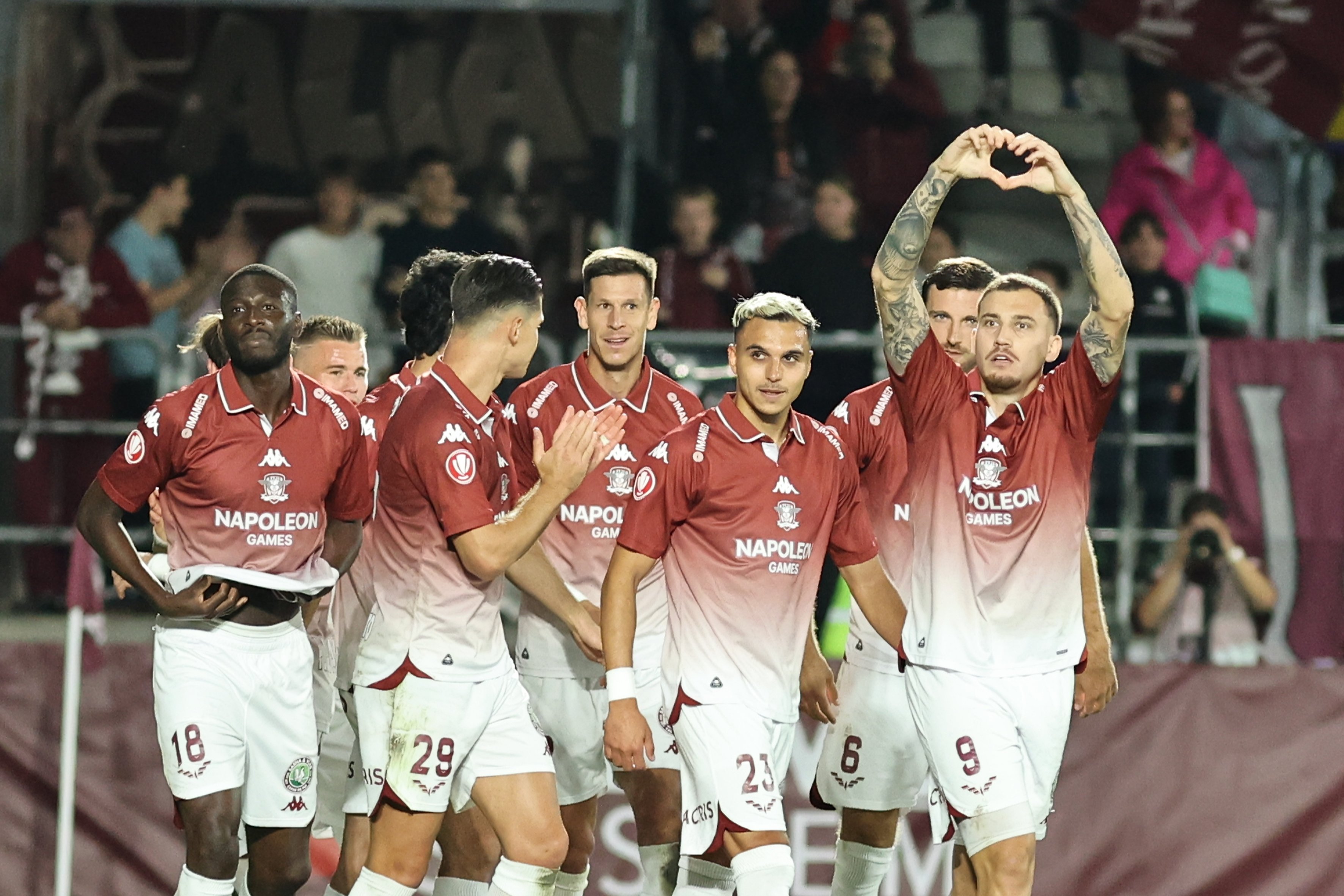 U Cluj - Rapid, ACUM pe Sport.ro. Remontada pe „Cluj Arena”! Stojilkovic, gol de mare atacant
