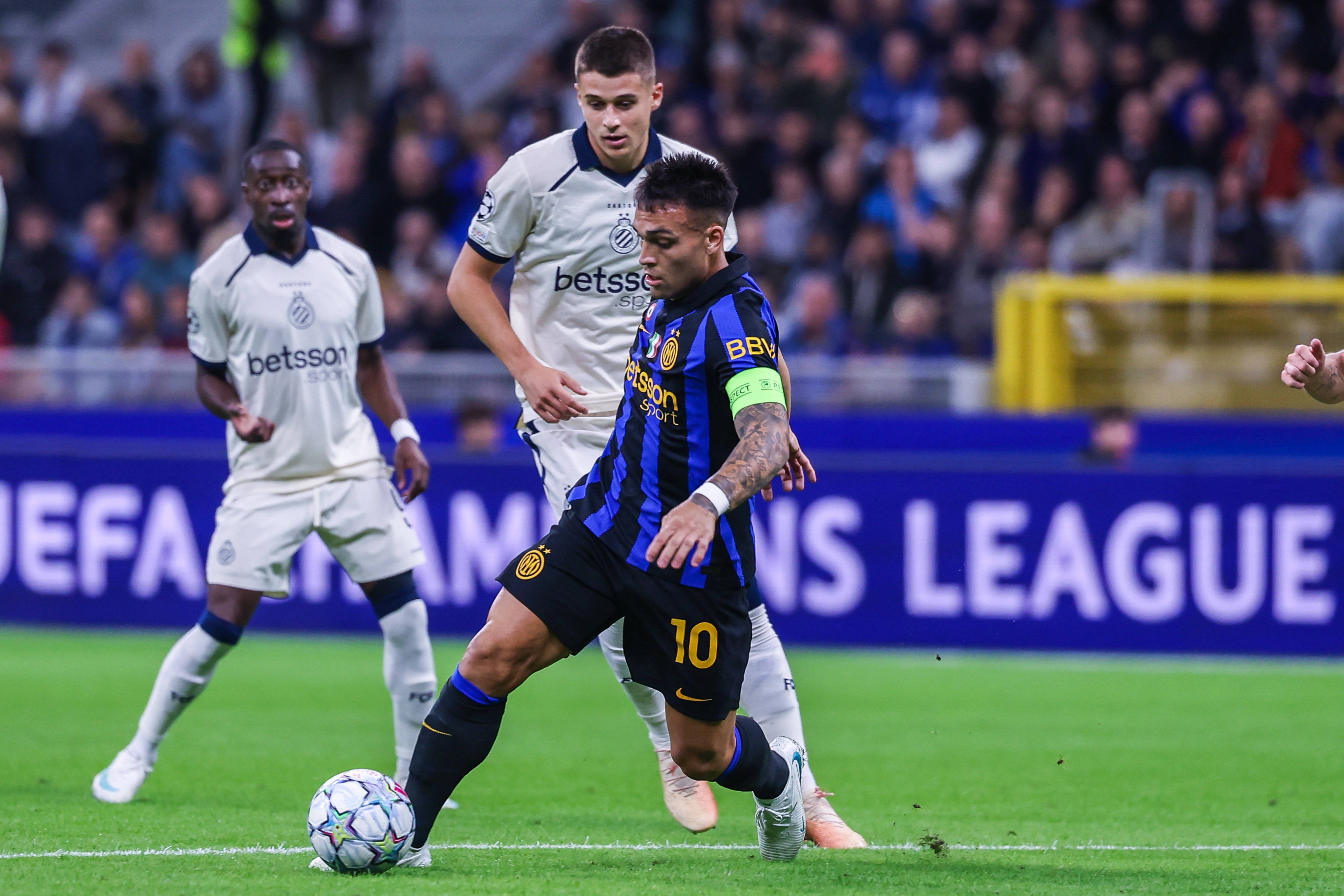 Inter Milano - Club Brugge 1-1, în Champions League, ACUM pe Sport.ro. Atenție, Cristi Chivu! Martinez egalează înainte de pauză