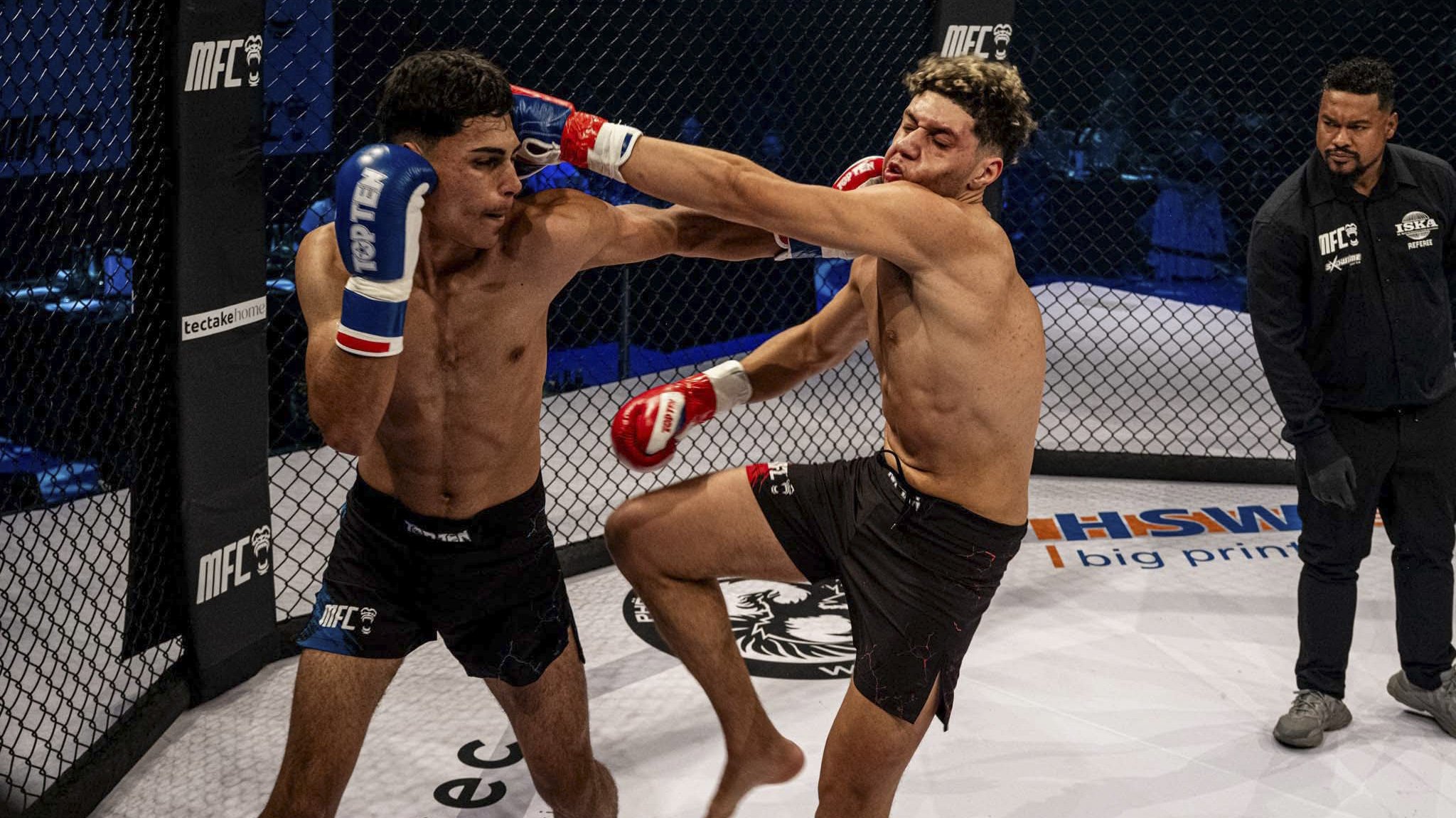Când visul prinde contur lovitură cu lovitură: Dinu Mădălin, de la primii pași în kickbox, la ringul profesionist