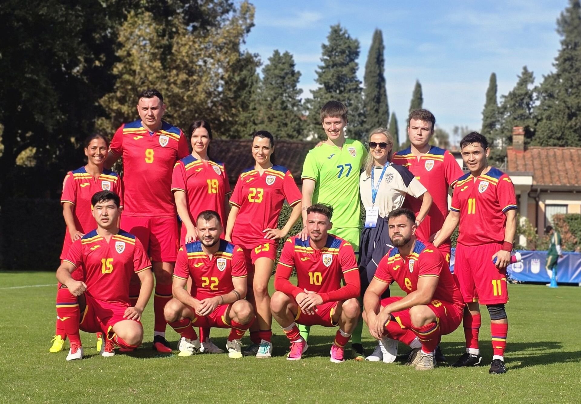 România, în semifinala Unity EURO Cup 2026, turneu UEFA cu 22 de echipe pentru a celebra incluziunea prin fotbal