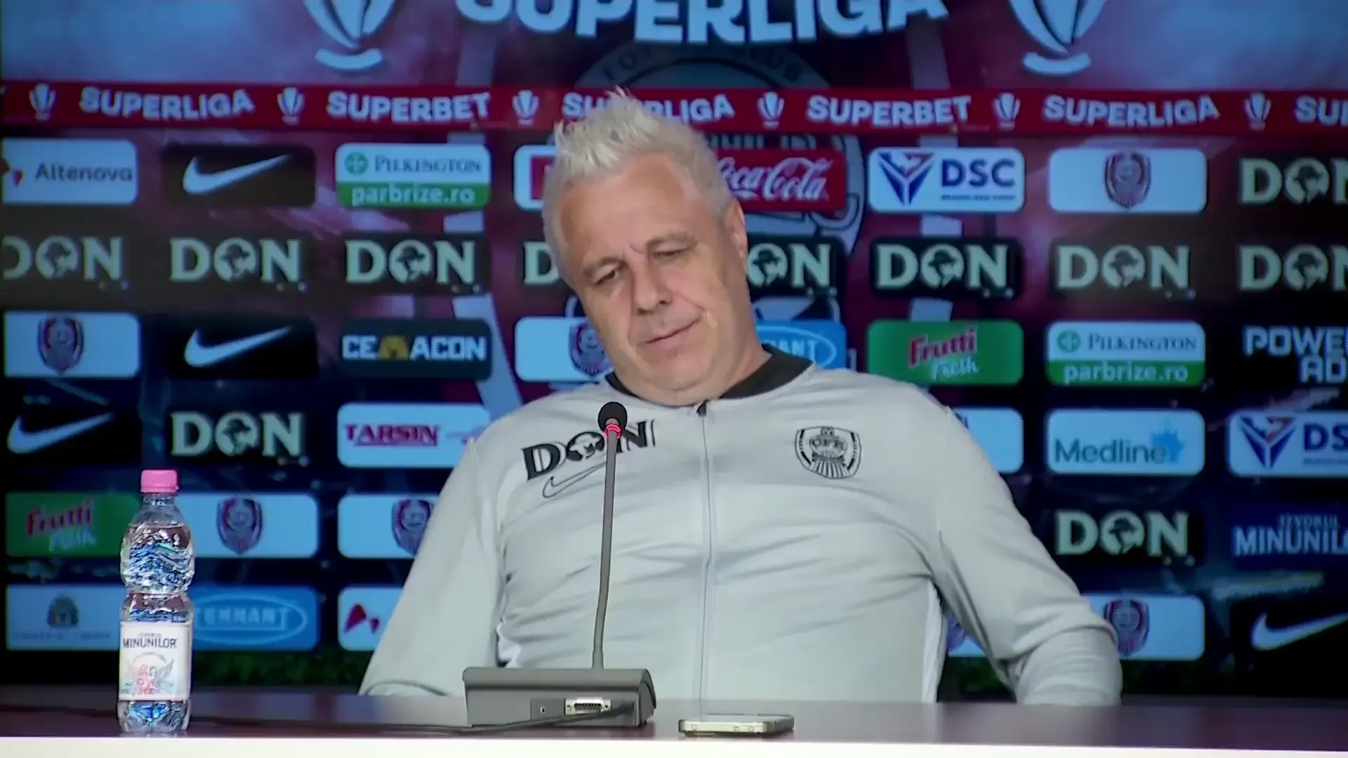 Conferință de presă Marius Șumudică înainte de UTA Arad - CFR Cluj (16.10.2026)