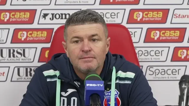 Daniel Oprița, declarații la microfonul PRO TV după CSA Steaua - Metaloglobus 0-0