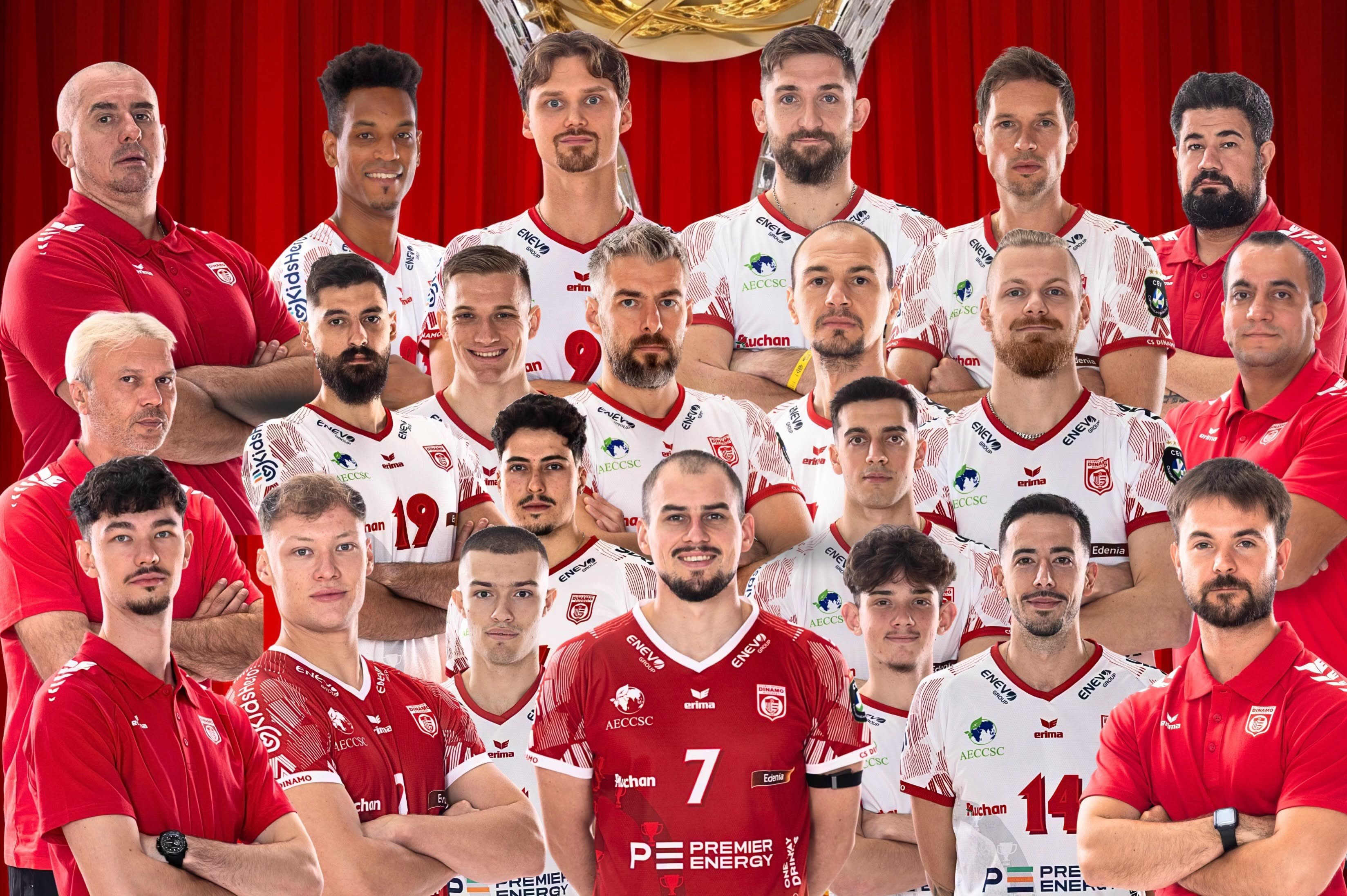 Dinamo a câștigat și Supercupa! La Tulcea s-a jucat volei pe ritmuri de Black Sabbath
