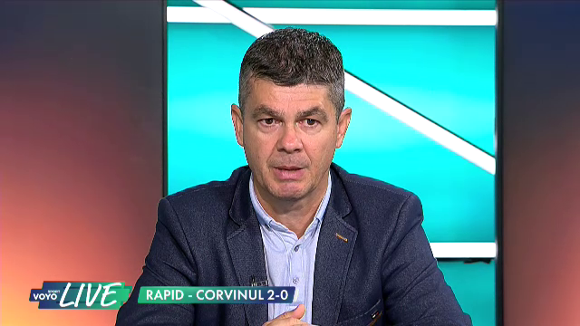 Robert Niță a fost în Giulești la Rapid - Corvinul și a dat verdictul: ”Dobre a marcat de două ori, dar el e MVP-ul meciului!”