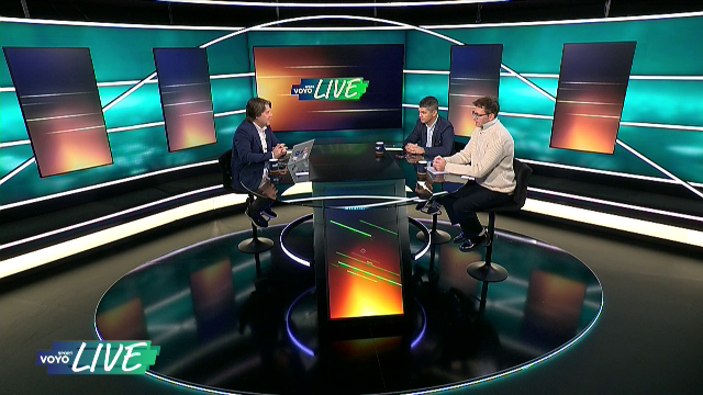 ACUM: Matinal VOYO SPORT LIVE, în direct pe VOYO SPORT 1, cu Andru Nenciu, Robert Niță și Bogdan Lobonț