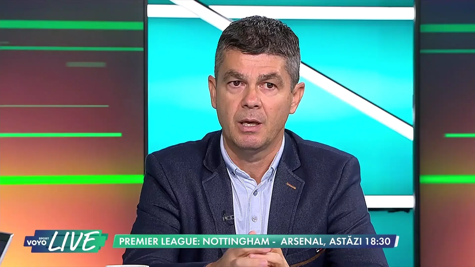 Robert Niță reclamă scandările rasiste de la Rapid - Corvinul (VOYO Sport Live)