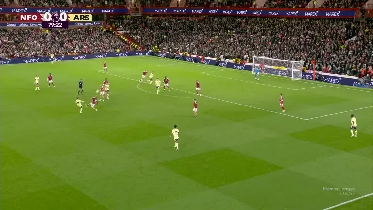 Noroc de campioană: Arsenal învinge la Nottingham prin singurul șut pe poartă trimis în meci (VOYO) | 18.10.2026