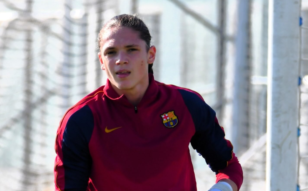 Aleksander Cimoscov, portarul român de la FC Barcelona. Cine este idolul său și incredibil cum a ajuns să joace între buturi