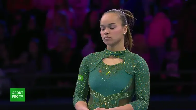 Thais Fidelis, exercițiu la sol din finala de la feminin a Campionatul Mondial de gimnastică (21.10.2026)