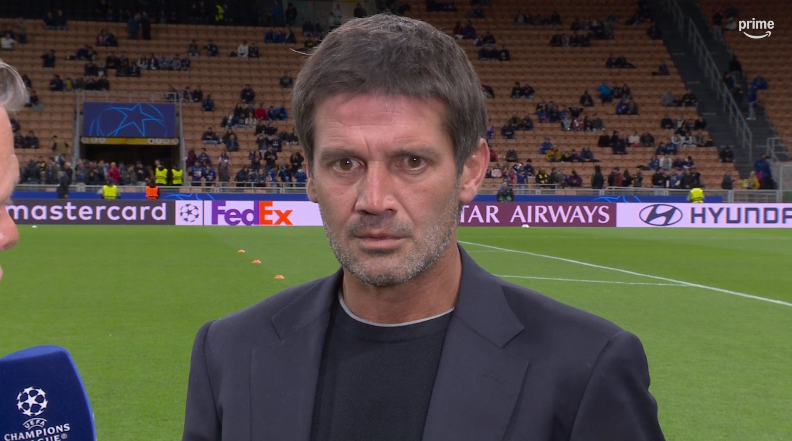 Inter - Șahtior | Chivu, enervat la stadion: "Nu înțeleg întrebările astea! De ce folosești cuvântul ăsta?"