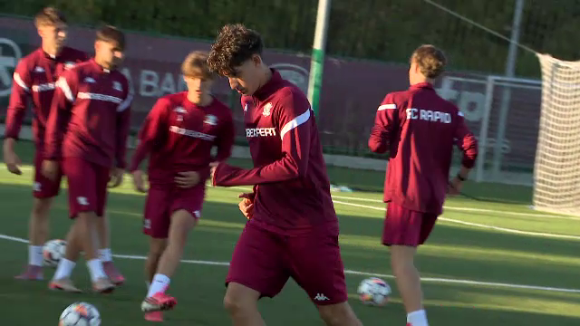 Băiatul lui Claudiu Niculescu visează la ziua în care va marca pentru Rapid: „Este o onoare să joc la un club așa mare”