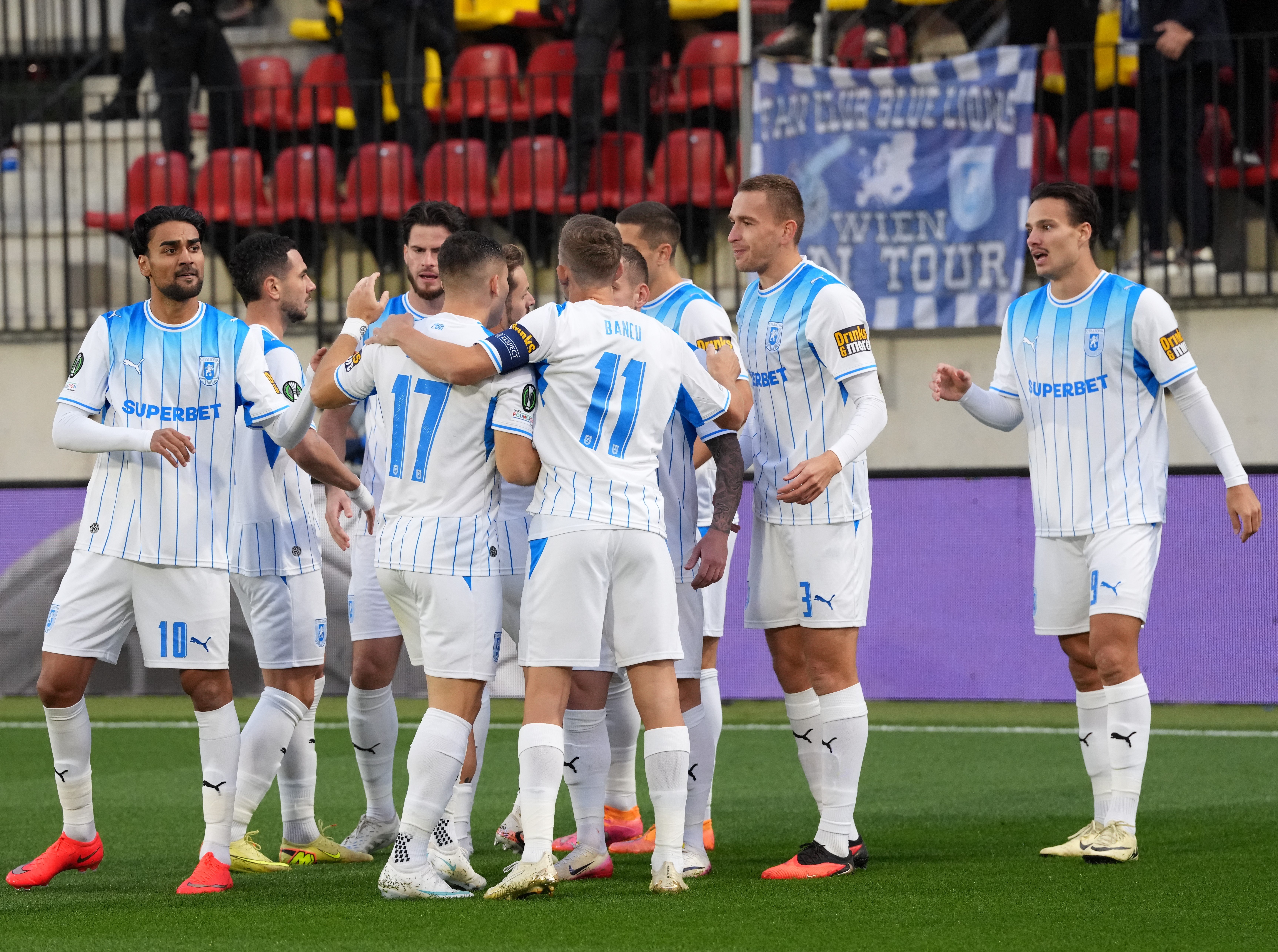 Vin banii la Craiova! Suma asigurată de la UEFA după victoria cu Inter Escaldes din Conference League