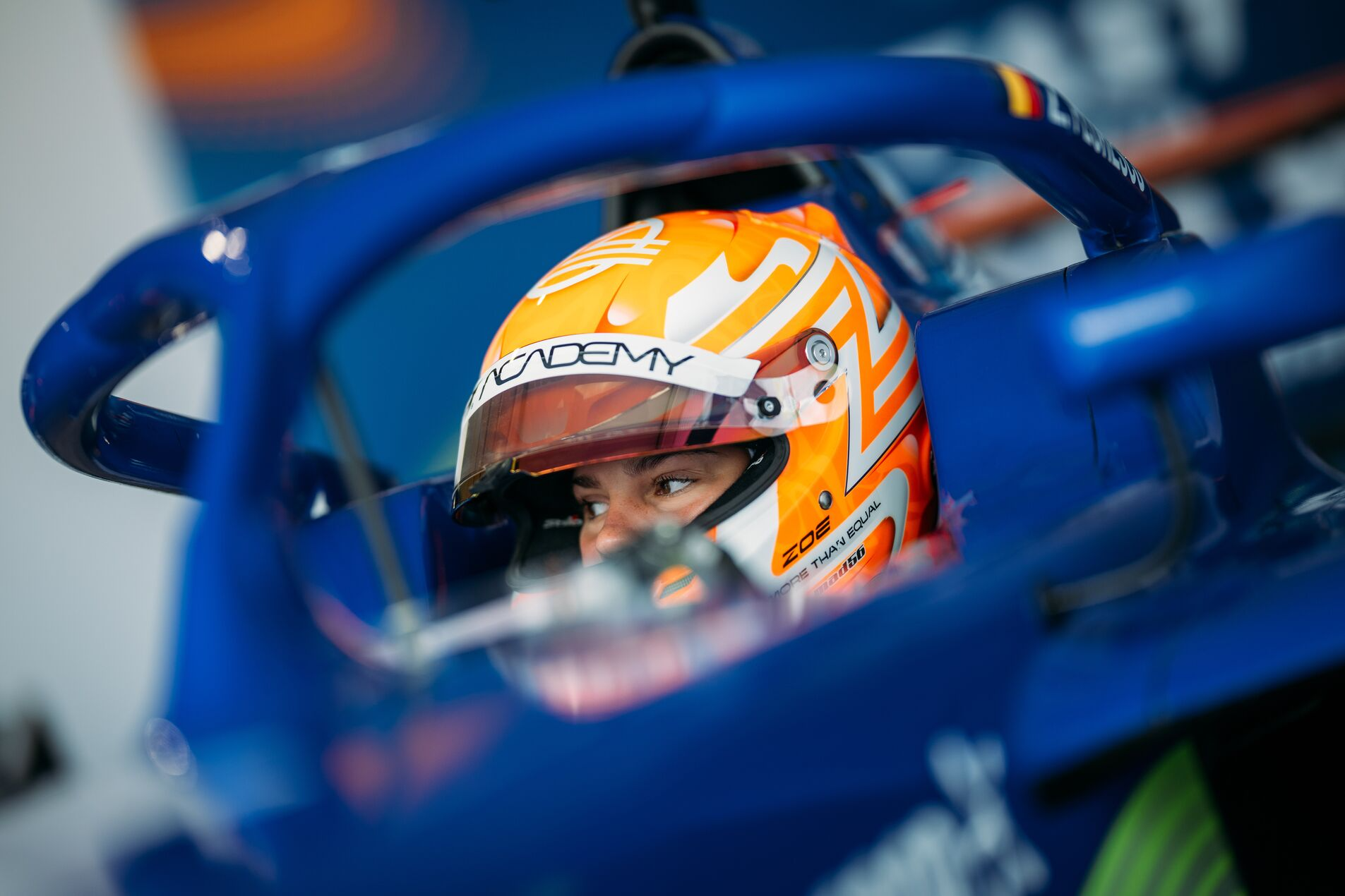 Zoe Florescu Potolea a efectuat teste pe simulatorul profesional al lui Max Verstappen
