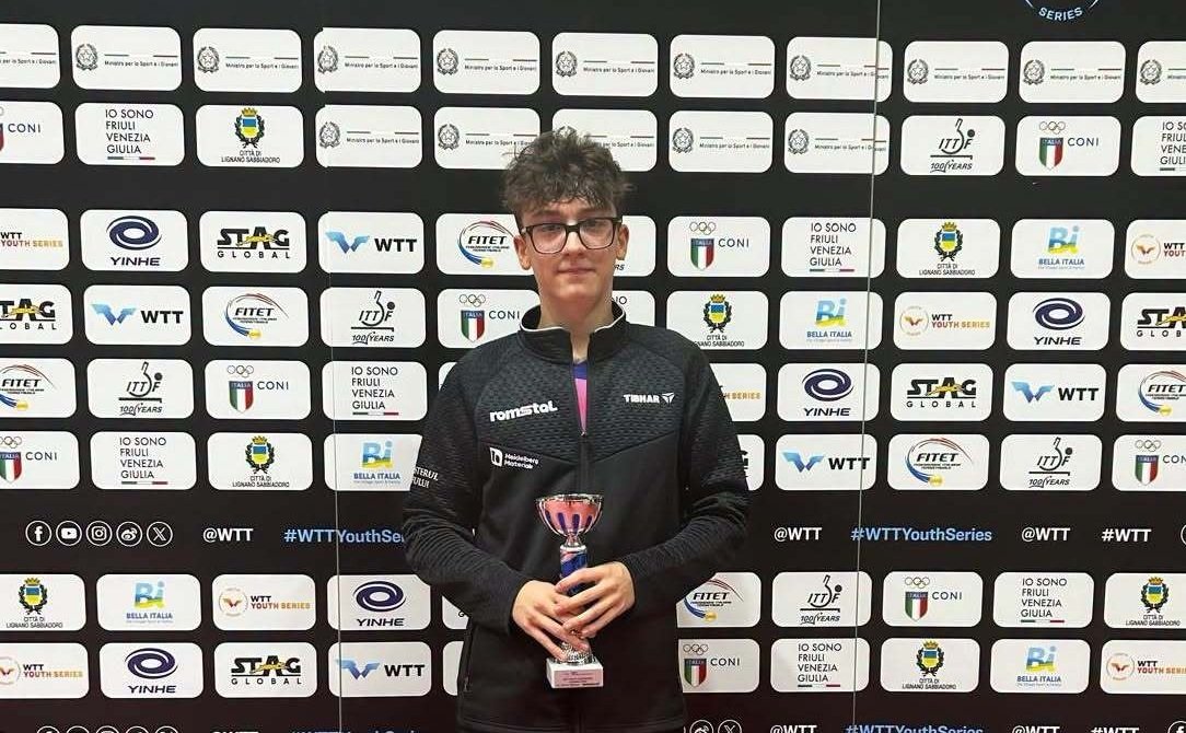 Bronz pentru un român la WTT Youth Contender Lignano 2026!