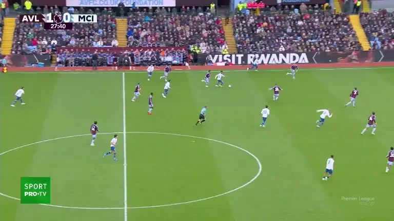 Aston Villa - Manchester City | Min. 28: Ocazie Manchester City!
