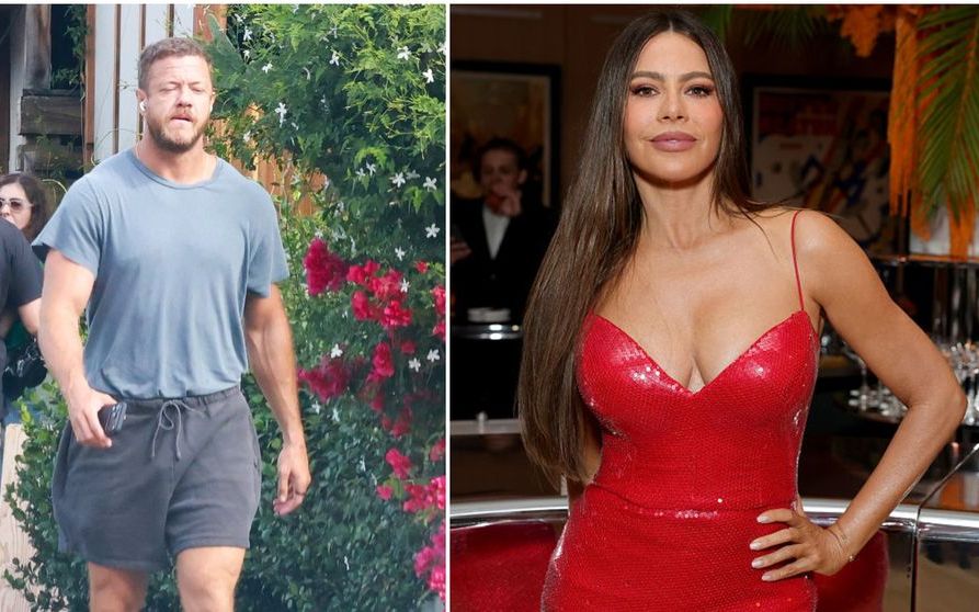„Fugi acum, Dan!” Sofia Vergara, surprinsă în ipostaze tandre cu solistul Imagine Dragons. Avertismentul fanilor
