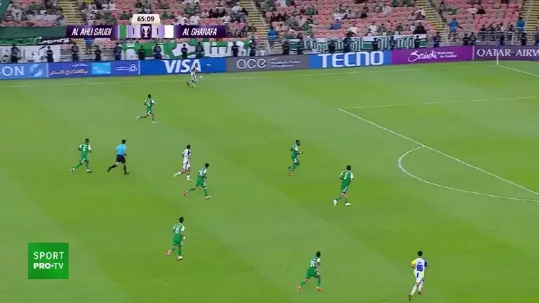 Florinel Coman s-a accidentat la 14 minute după ce a înscris superb în Al-Ahli Jeddah – Al-Gharafa din Champions League Elite (VOYO SPORT 1)