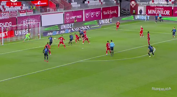 Sepsi OSK - Universitatea Craiova 0-1, ACUM Sport.ro! Romanchuk deschide scorul