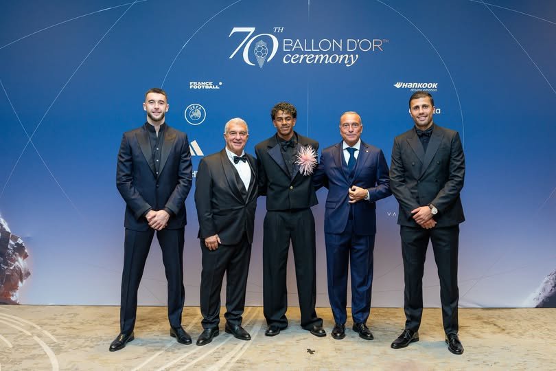 Cum a apărut Lamine Yamal la gala Balonului de Aur! Ținuta care a stârnit reacții la Londra