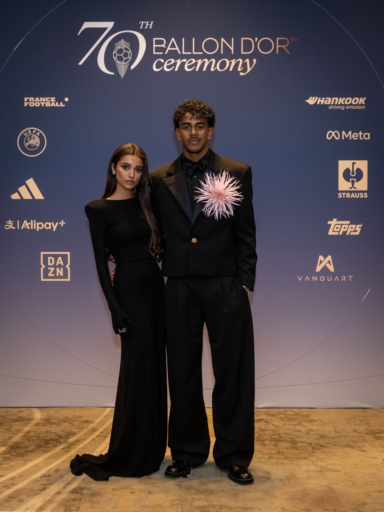 Lamine yamal la gala balonului de aur 1
