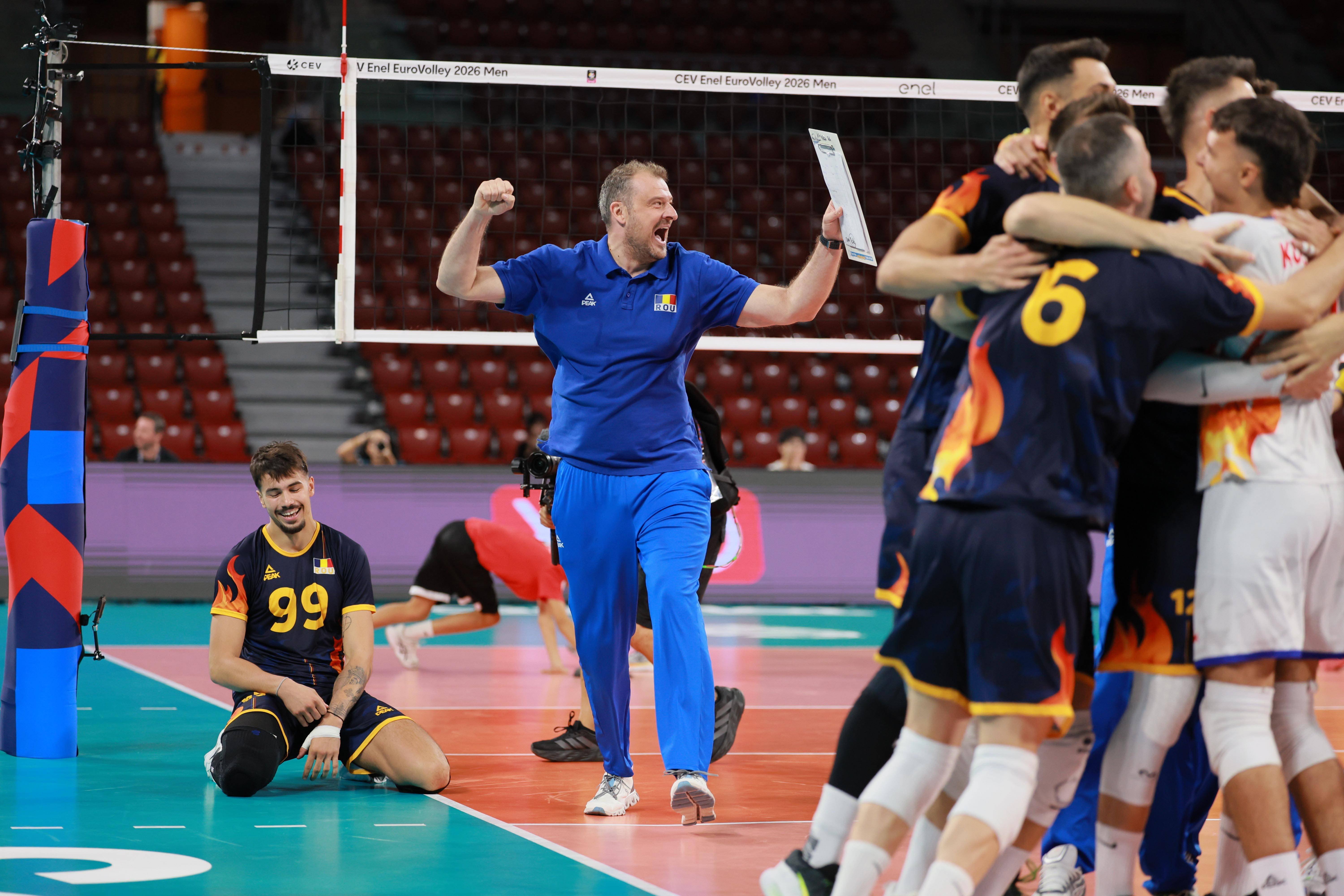 Sergiu Stancu, antrenorul care a dus România în sferturile Europeanului de Volei, e invitatul lui Andru Nenciu la Poveștile Sport.ro