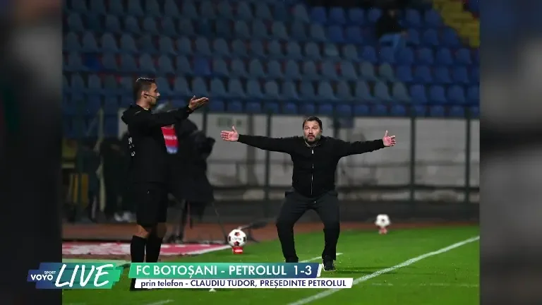 Claudiu Tudor, președinte la Petrolul Ploiești, intervenție la Matinal VOYO SPORT LIVE