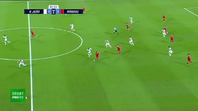 Al-Jazira – Al-Muharraq 0-1 | Adversara lui Cosmin Olăroiu deschide scorul după trei minute (28.10.2026)
