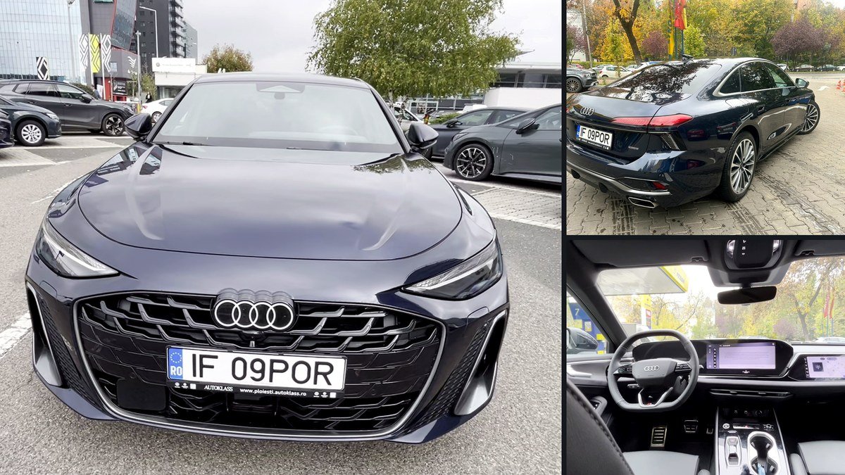 Cum se simte ultimul Audi A6. Cinci zile la volanul limuzinei de 299 CP