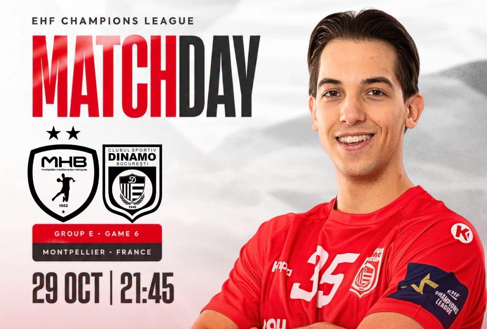 Montpellier - Dinamo, meciul decisiv pentru calificarea în fazele superioare din Champions League!