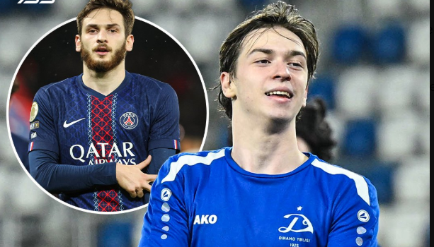 Dorit de Bayern Munchen, Tornike Kvaratskhelia a sărbătorit la fel ca fratele său după „dubla” în UEFA Youth League