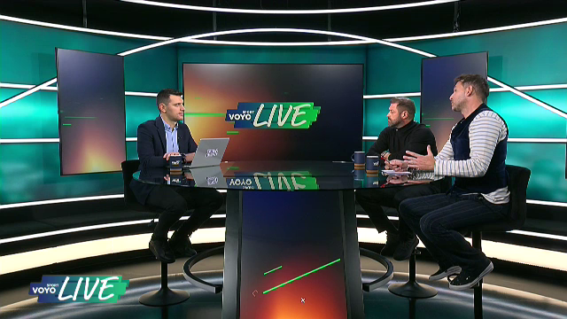 Cristi Pulhac și Bogdan Lobonț, invitații lui Cristi Pintea, ACUM, la VOYO SPORT LIVE, pe VOYO SPORT 1