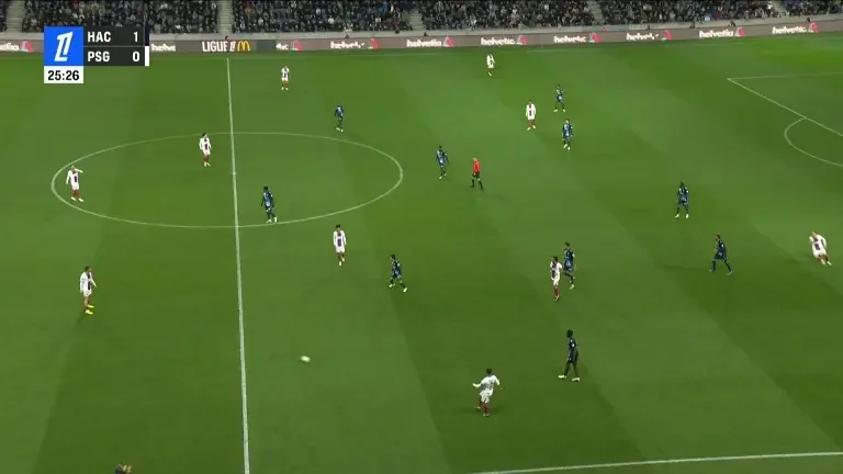 Mika Godts egalează pentru PSG, 1-1 la Le Havre (VOYO 30.10.2026)
