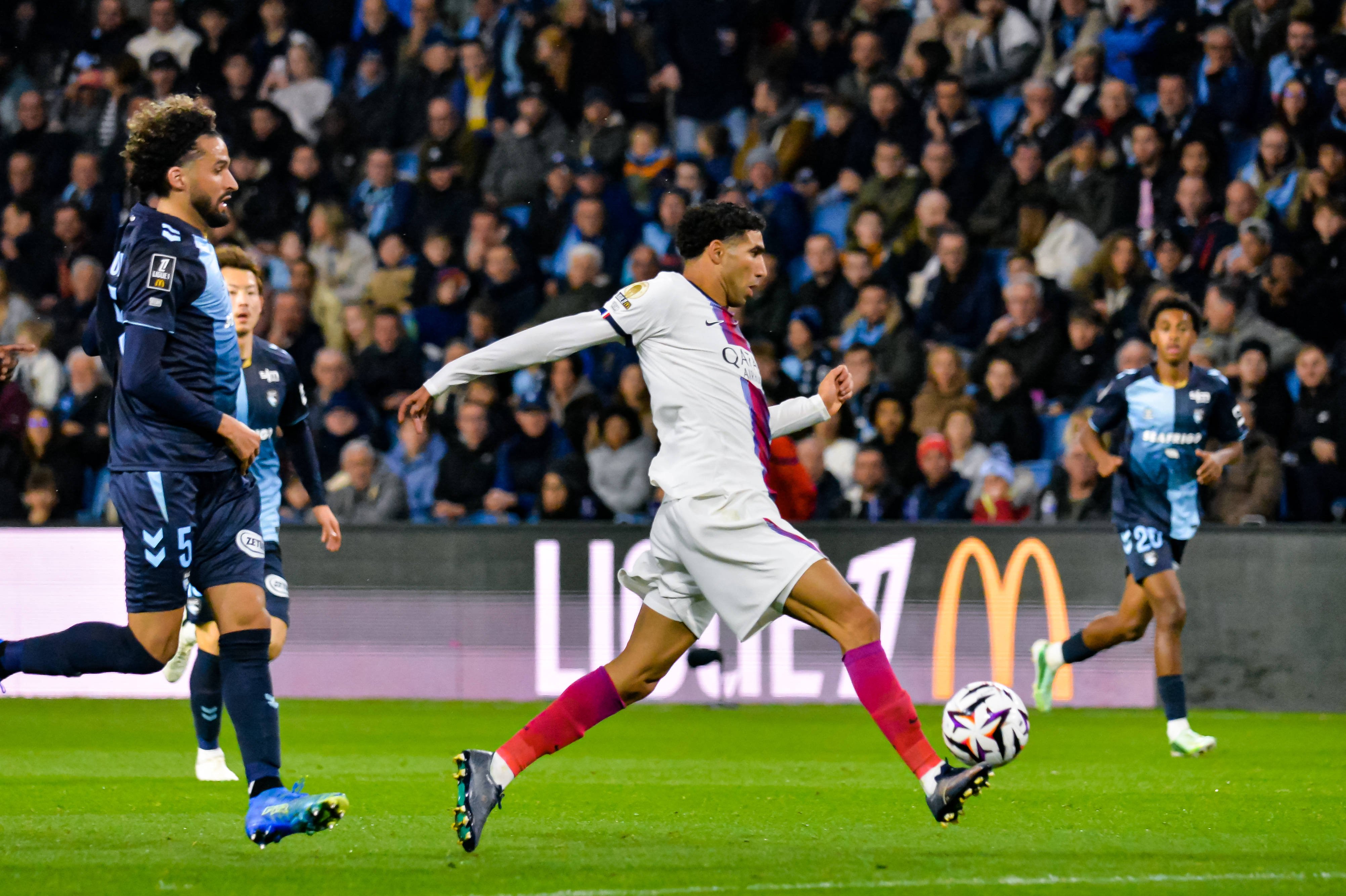 Le Havre - PSG, show Achraf Hakimi ACUM pe VOYO, campioana începe remontada cu ultima clasată!