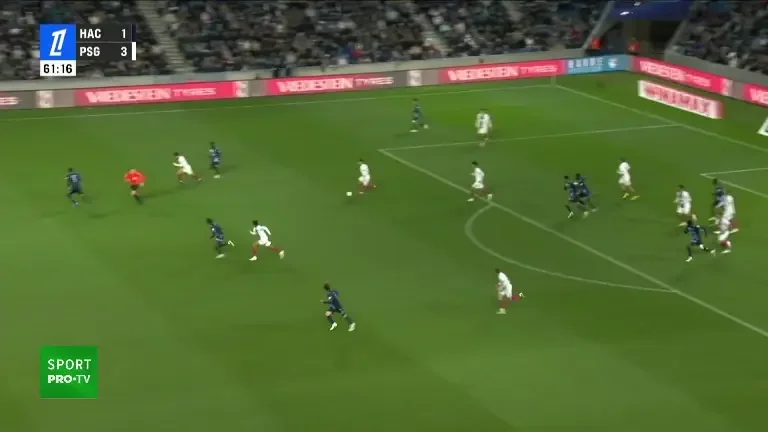 Senny Mayulu ridică scorul la 4-1, PSG se distrează la Le Havre (VOYO 30.10.2026)