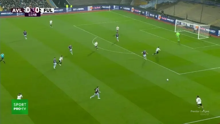 Penalty în Aston Villa - Fulham (VOYO SPORT 1)